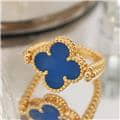 Van Cleef & Arpels ヴァン クリーフ&アーペル アルハンブラ ヴィンテージアルハンブラ リング イエローゴールド アゲート ダイヤモンド 7号 VCARPGV147 2