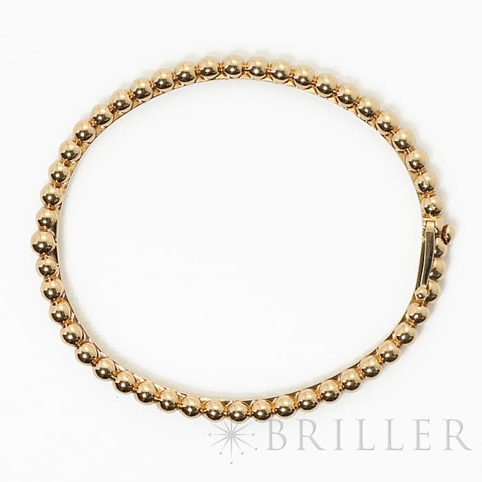 Van Cleef & Arpels ヴァン クリーフ&アーペル ペルレ ゴールドパール ブレスレット エクストラスモールモデル VCARO7TC00 8