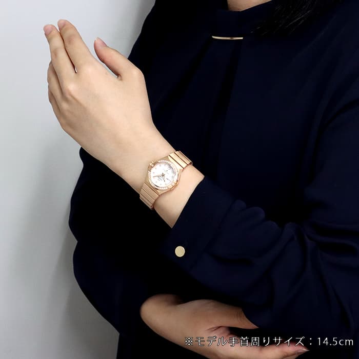OMEGA オメガ コンステレーション スモールセコンド 27mm 127.55.27.20.55.001 レッドゴールド※ 29