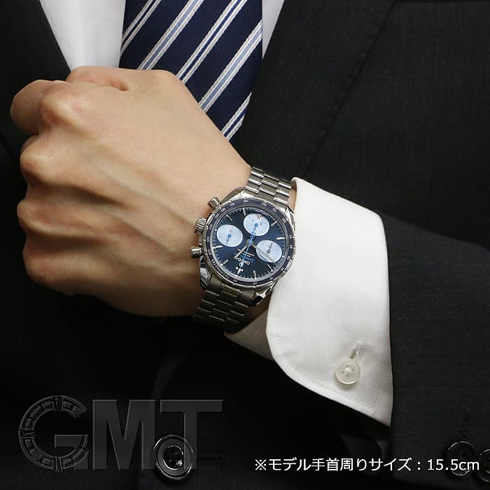OMEGA オメガ スピードマスター 38 コーアクシャル クロノグラフ ブルー 324.30.38.50.03.002 29