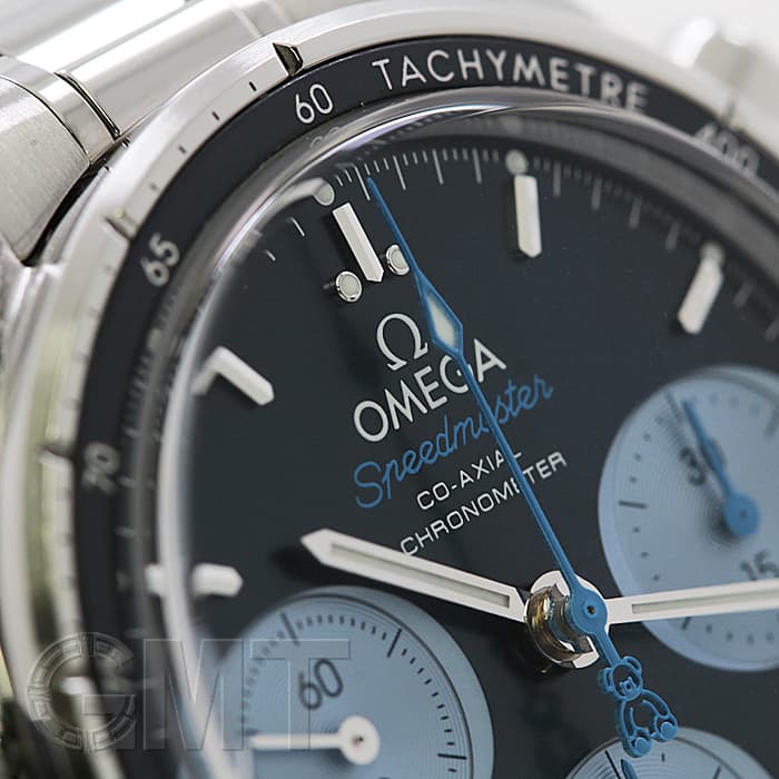 OMEGA オメガ スピードマスター 38 コーアクシャル クロノグラフ ブルー 324.30.38.50.03.002 4