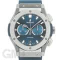 HUBLOT ウブロ クラシック フュージョンクロノグラフ チタニウム ブルー 541.NX.7170.RX