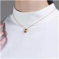 Van Cleef & Arpels ヴァン クリーフ&アーペル アルハンブラ ヴィンテージ アルハンブラ ペンダント ネックレス ギョーシェ イエローゴールド VCARP4KL00 14