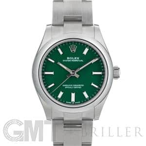 ROLEX ロレックス オイスターパーペチュアル 31 277200 グリーン