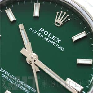ROLEX ロレックス オイスターパーペチュアル 31 277200 グリーン