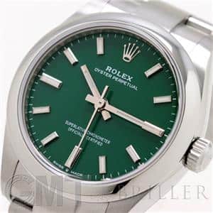 ROLEX ロレックス オイスターパーペチュアル 31 277200 グリーン