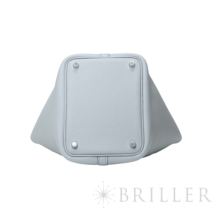 HERMES エルメス ピコタン PM トリヨンクレマンス グリ グラシエ シルバー金具 10
