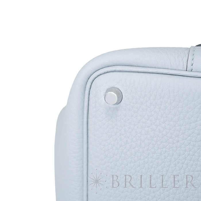 HERMES エルメス ピコタン PM トリヨンクレマンス グリ グラシエ シルバー金具 26