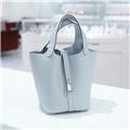 HERMES エルメス ピコタン PM トリヨンクレマンス グリ グラシエ シルバー金具 2