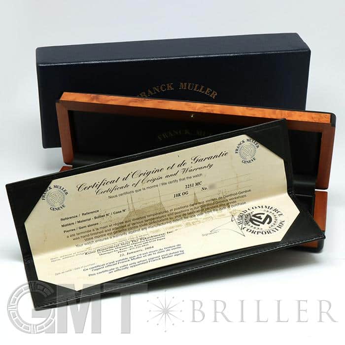 FRANCK MULLER フランク・ミュラー トノーカーべックス インターミディエ 2251MC 3