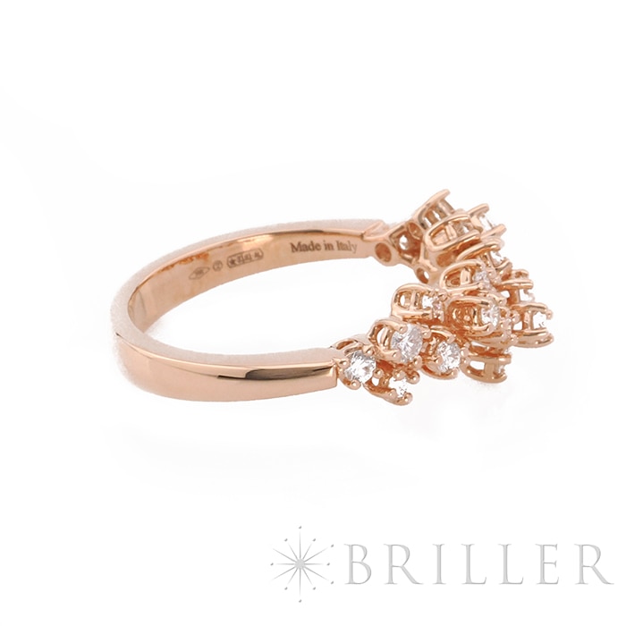 Damiani ダミアーニ ミモザ リング ダイヤモンド ピンクゴールド 11号 20086883 10