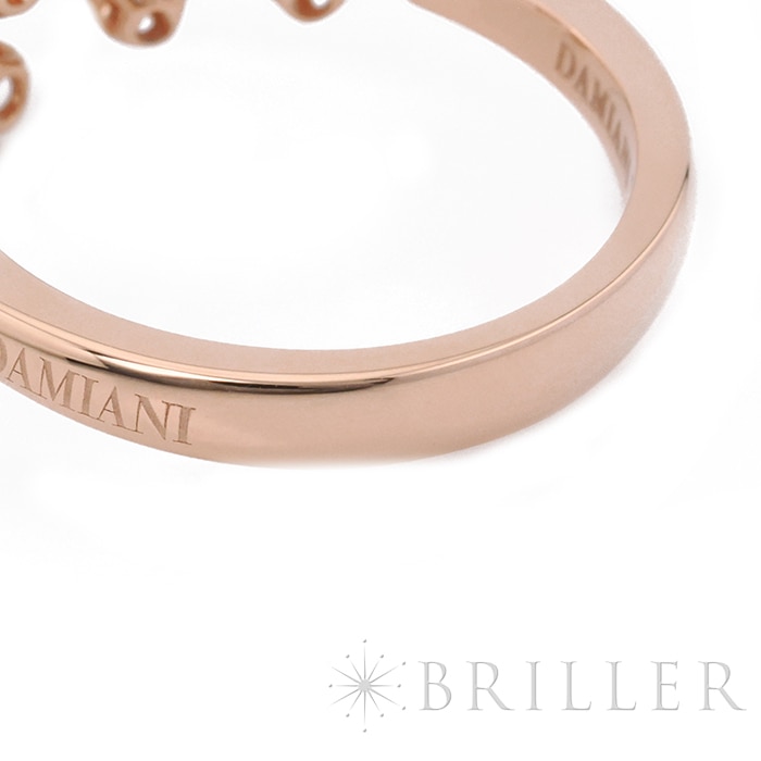 Damiani ダミアーニ ミモザ リング ダイヤモンド ピンクゴールド 11号 20086883 11