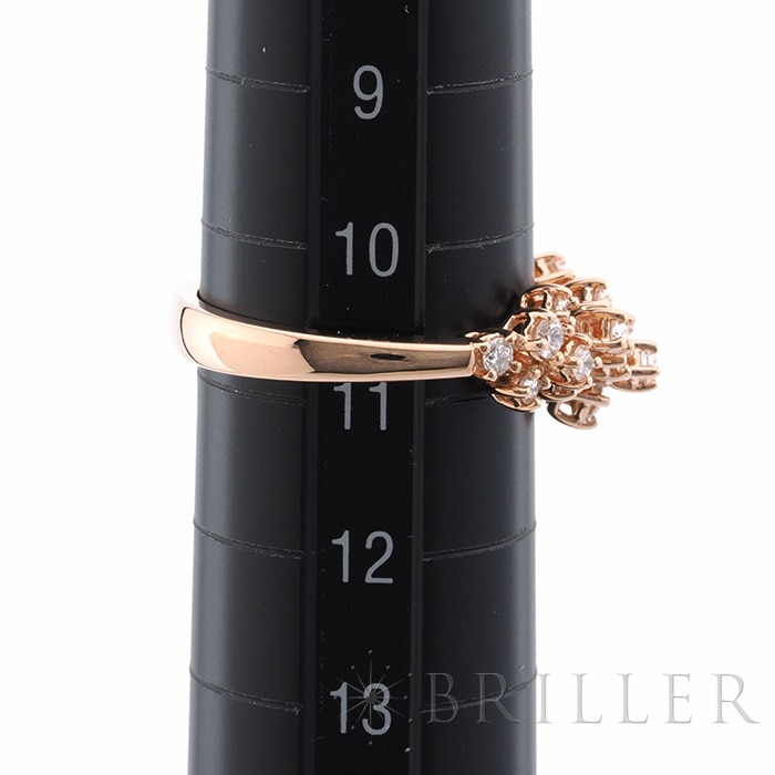 Damiani ダミアーニ ミモザ リング ダイヤモンド ピンクゴールド 11号 20086883 12