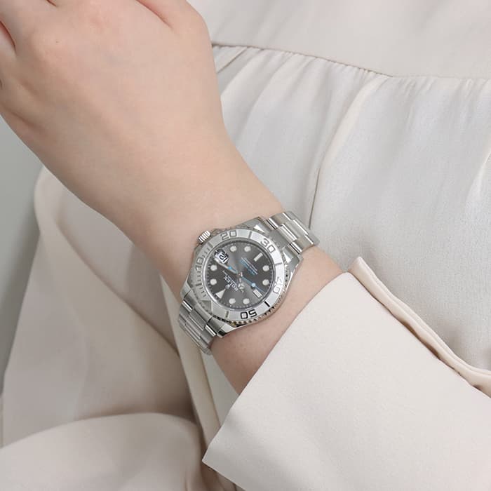 ROLEX ロレックス ヨットマスター 37 268622 ダークロジウム 28
