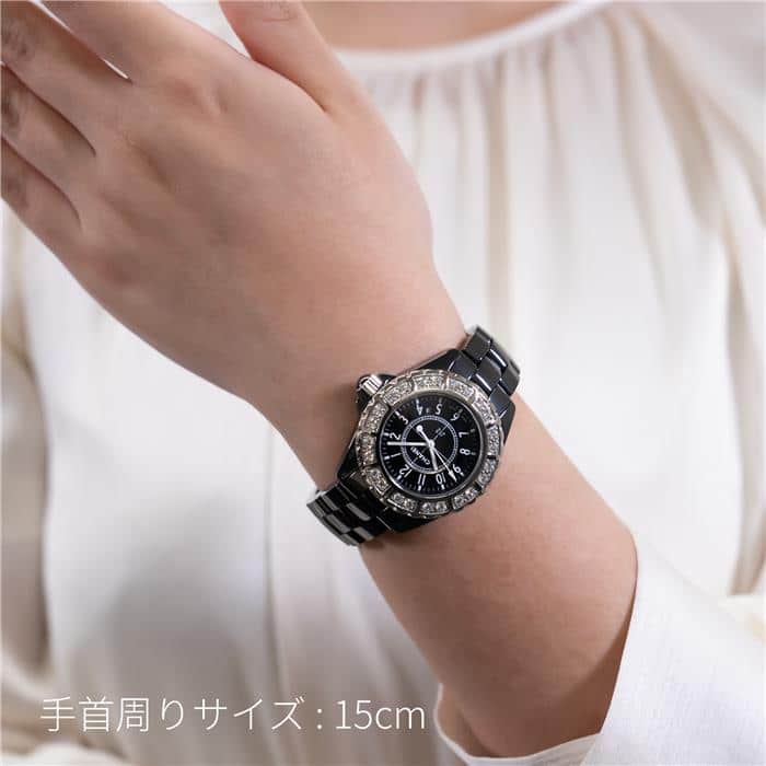 CHANEL シャネル J12 H1173 ベゼルダイヤ 33mm 28