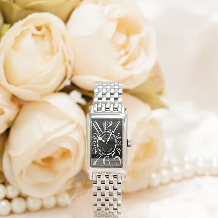 FRANCK MULLER フランク・ミュラー ロングアイランド プティ 802QZ SS ブラック 2