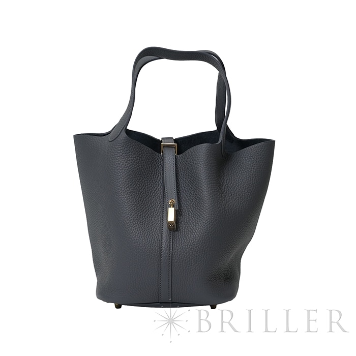 HERMES エルメス ピコタン MM トリヨンクレマンス アルドワーズ ゴールド金具 メイン