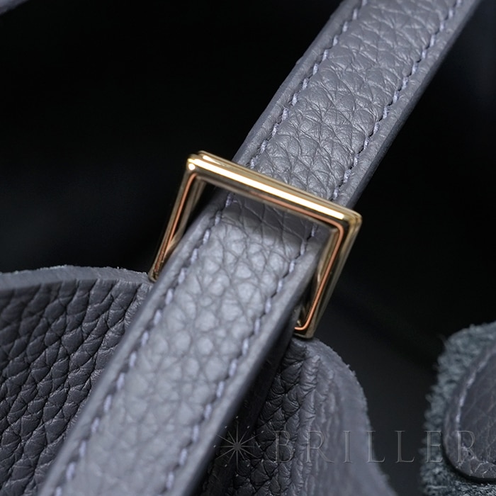 HERMES エルメス ピコタン MM トリヨンクレマンス アルドワーズ ゴールド金具 15