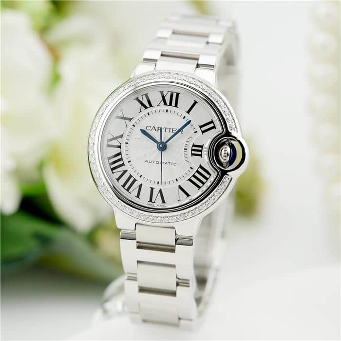 CARTIER カルティエ バロンブルー 33mm W4BB0016 2