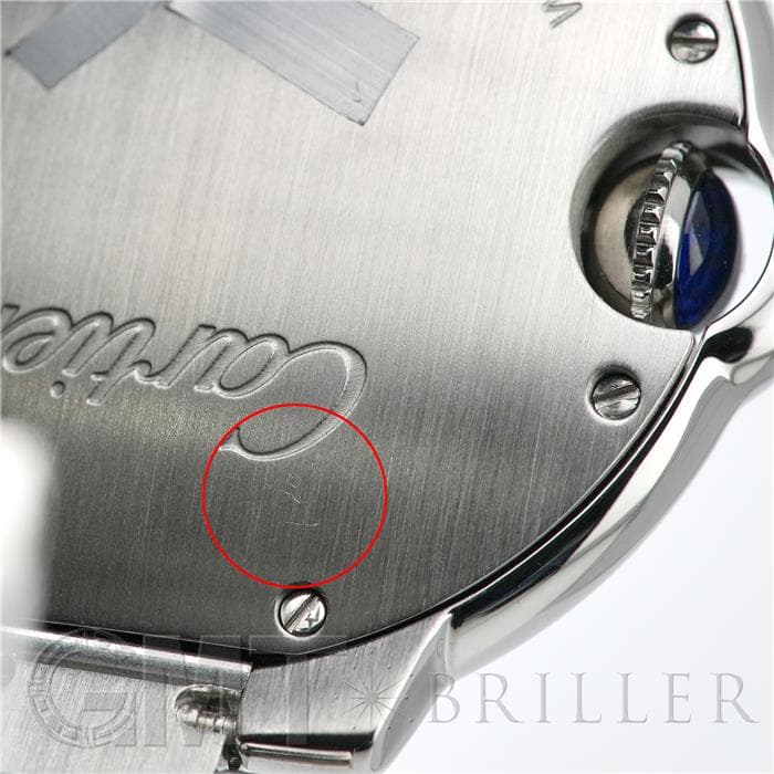 CARTIER カルティエ バロンブルー 33mm W4BB0016 6