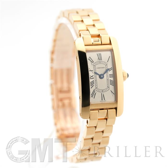 CARTIER カルティエ タンク アメリカン ウォッチ ミニモデル イエローゴールド WGTA0405 13