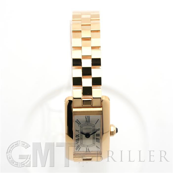 CARTIER カルティエ タンク アメリカン ウォッチ ミニモデル イエローゴールド WGTA0405 14