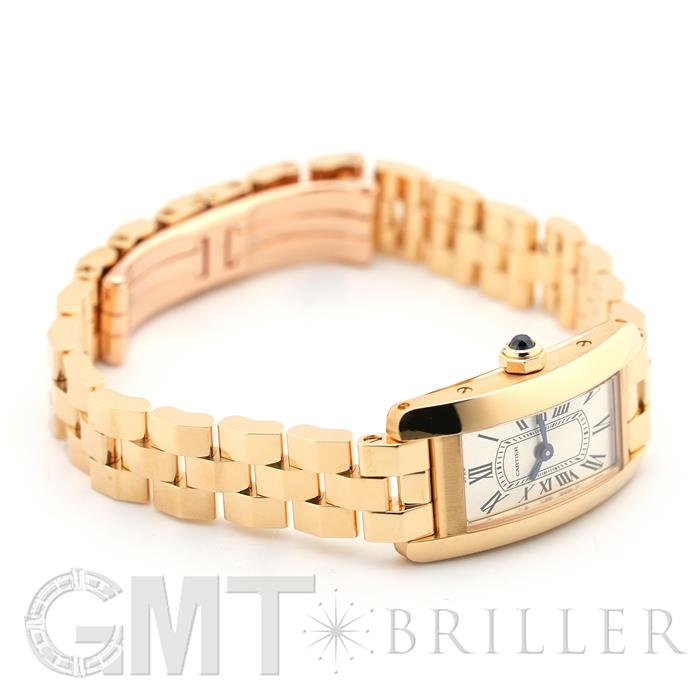 CARTIER カルティエ タンク アメリカン ウォッチ ミニモデル イエローゴールド WGTA0405 23