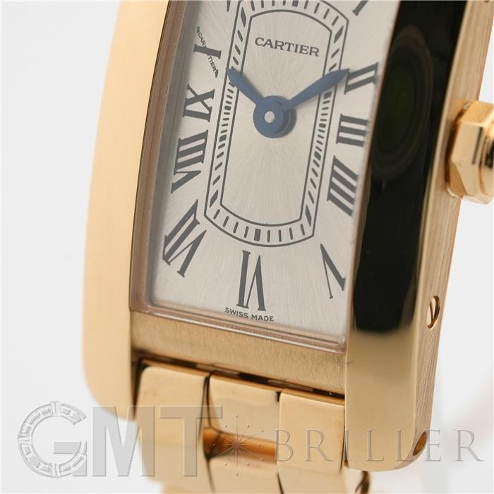 CARTIER カルティエ タンク アメリカン ウォッチ ミニモデル イエローゴールド WGTA0405 8