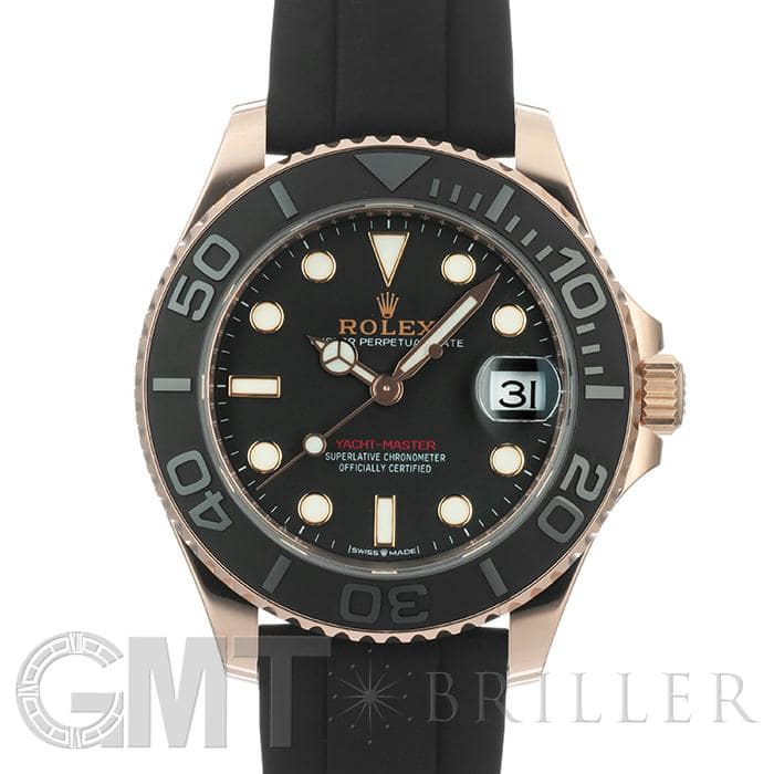 ROLEX ロレックス ヨットマスター 37 268655 ブラック メイン