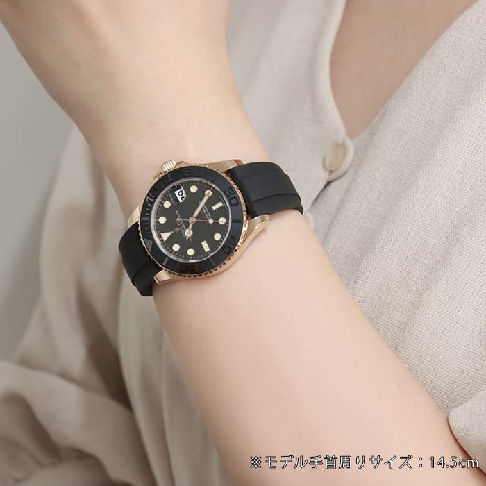 ROLEX ロレックス ヨットマスター 37 268655 ブラック 28