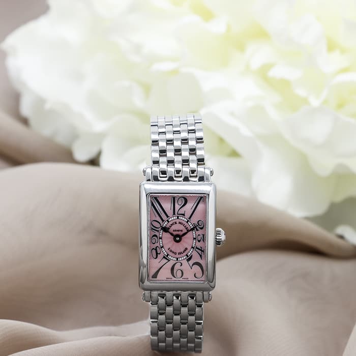FRANCK MULLER フランク・ミュラー ロングアイランド プティ 802QZ ピンク 2