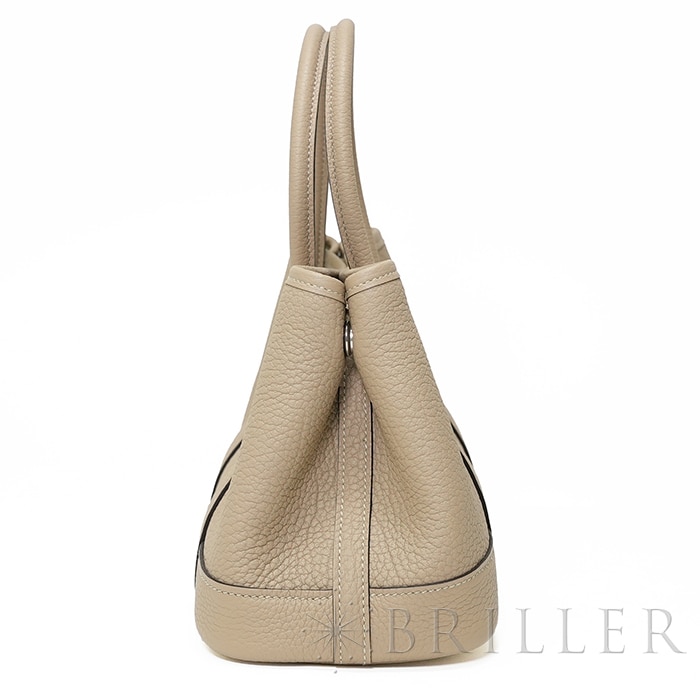 HERMES エルメス ガーデンパーティ ネオ・ガーデン ネゴンダ ベージュマルファ シルバー金具 11