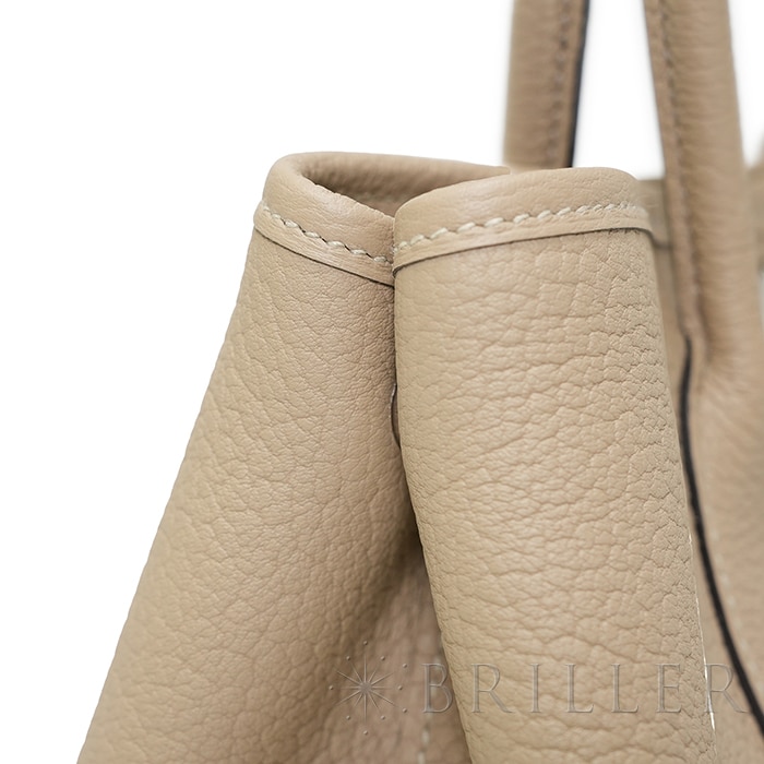 HERMES エルメス ガーデンパーティ ネオ・ガーデン ネゴンダ ベージュマルファ シルバー金具 17