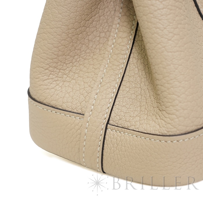HERMES エルメス ガーデンパーティ ネオ・ガーデン ネゴンダ ベージュマルファ シルバー金具 19