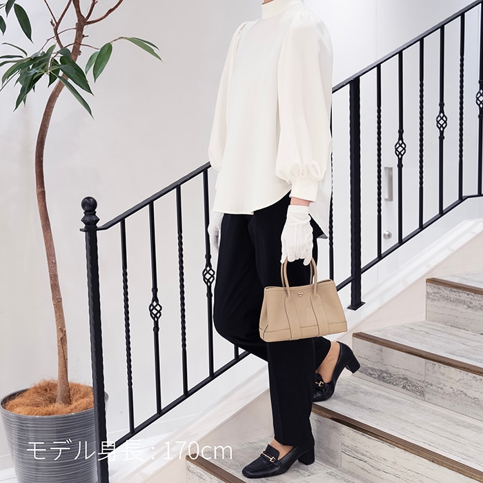 HERMES エルメス ガーデンパーティ ネオ・ガーデン ネゴンダ ベージュマルファ シルバー金具 29