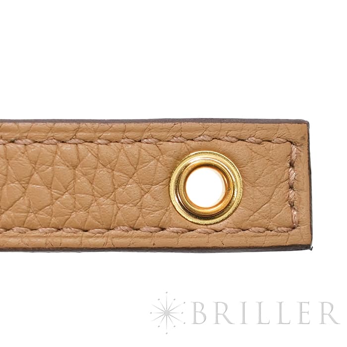 HERMES エルメス ピコタン ロック PM トリヨンクレマンス ビスキュイ ゴールド金具 15