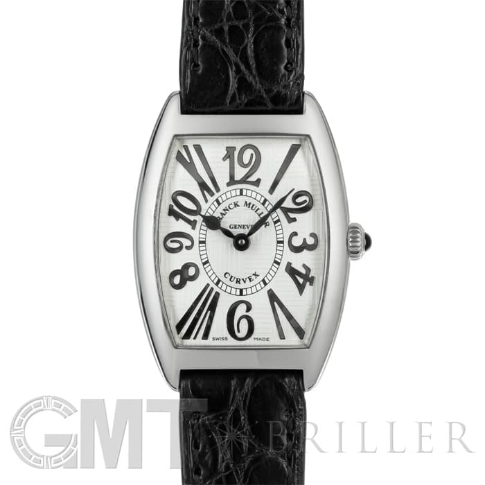 FRANCK MULLER フランク・ミュラー トノーカーべックス 1752QZ REL V-R  アンサンブル シルバー ブラックレザー メイン
