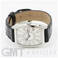 FRANCK MULLER フランク・ミュラー トノーカーべックス 1752QZ REL V-R  アンサンブル シルバー ブラックレザー 9
