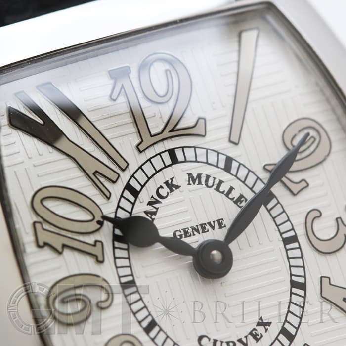 FRANCK MULLER フランク・ミュラー トノーカーべックス 1752QZ REL V-R  アンサンブル シルバー ブラックレザー 10