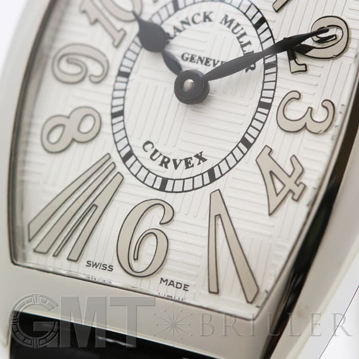 FRANCK MULLER フランク・ミュラー トノーカーべックス 1752QZ REL V-R  アンサンブル シルバー ブラックレザー 11