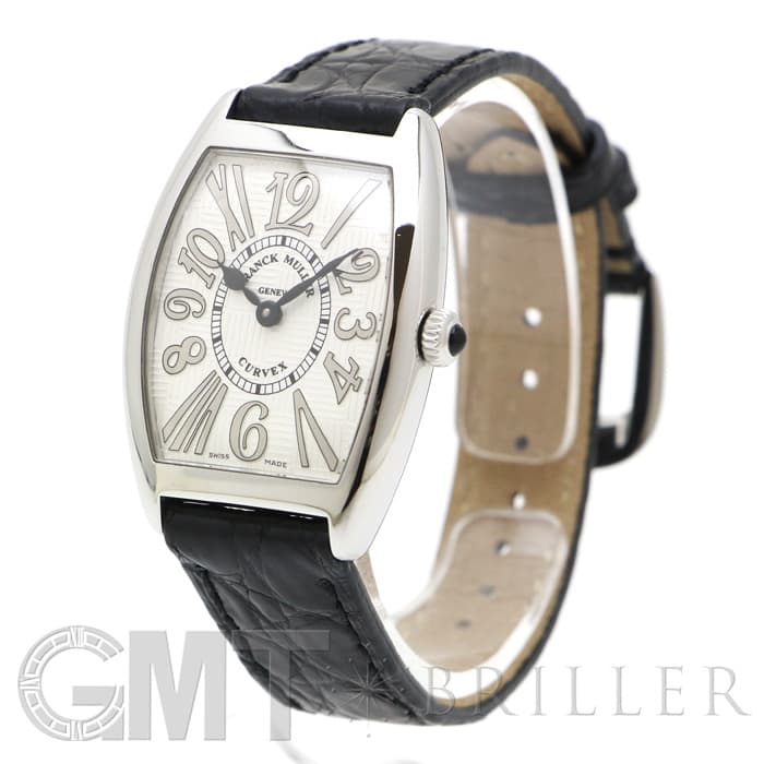 FRANCK MULLER フランク・ミュラー トノーカーべックス 1752QZ REL V-R  アンサンブル シルバー ブラックレザー 12