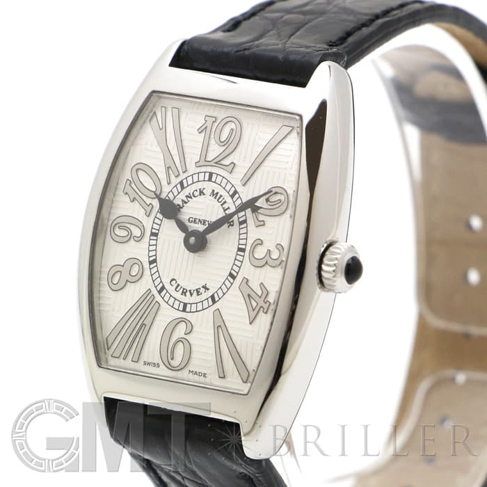 FRANCK MULLER フランク・ミュラー トノーカーべックス 1752QZ REL V-R  アンサンブル シルバー ブラックレザー 14