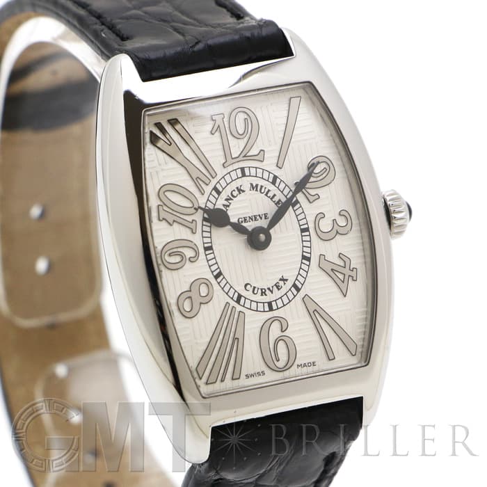 FRANCK MULLER フランク・ミュラー トノーカーべックス 1752QZ REL V-R  アンサンブル シルバー ブラックレザー 16