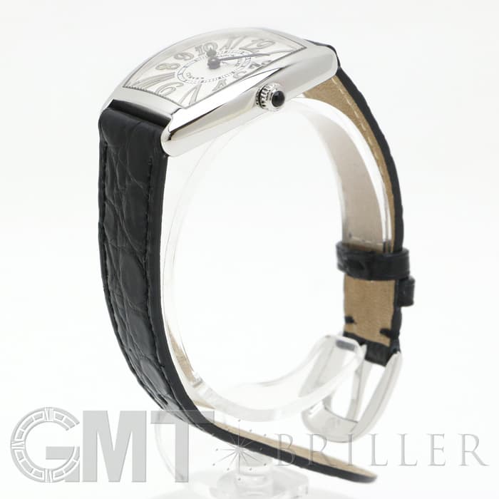 FRANCK MULLER フランク・ミュラー トノーカーべックス 1752QZ REL V-R  アンサンブル シルバー ブラックレザー 17