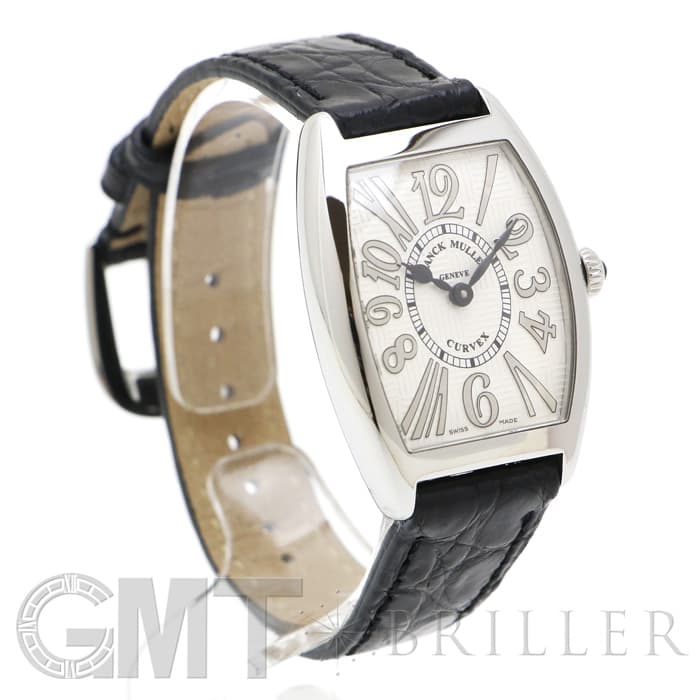 FRANCK MULLER フランク・ミュラー トノーカーべックス 1752QZ REL V-R  アンサンブル シルバー ブラックレザー 1
