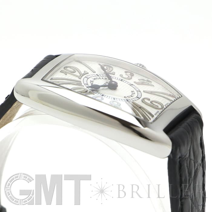 FRANCK MULLER フランク・ミュラー トノーカーべックス 1752QZ REL V-R  アンサンブル シルバー ブラックレザー 20