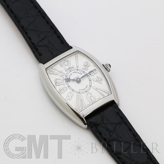 FRANCK MULLER フランク・ミュラー トノーカーべックス 1752QZ REL V-R  アンサンブル シルバー ブラックレザー 22