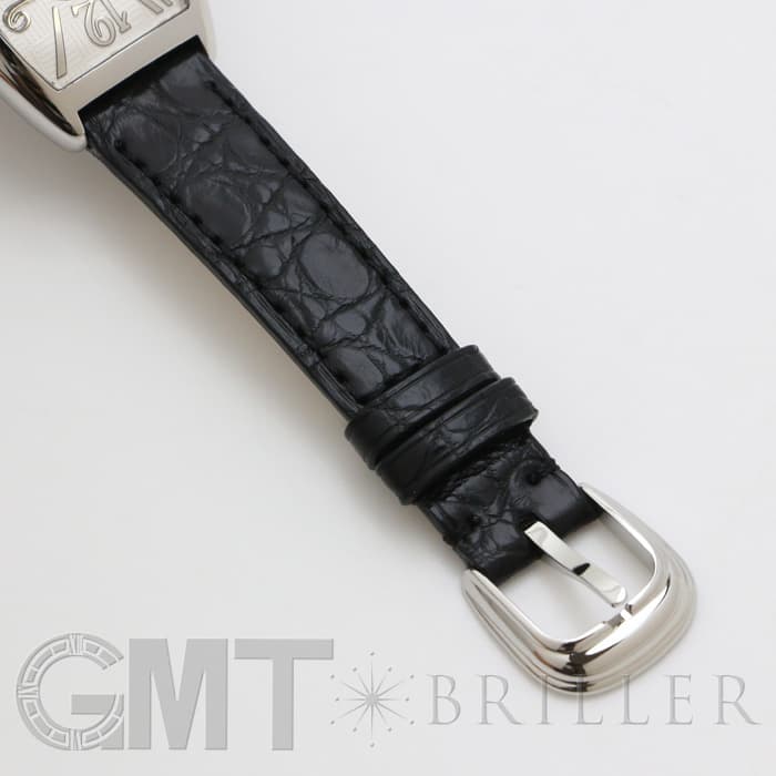 FRANCK MULLER フランク・ミュラー トノーカーべックス 1752QZ REL V-R  アンサンブル シルバー ブラックレザー 26