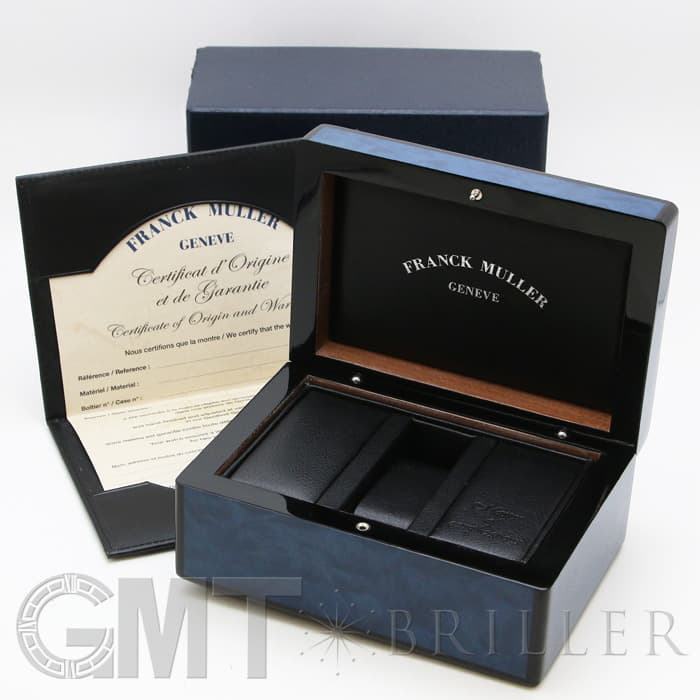 FRANCK MULLER フランク・ミュラー トノーカーべックス 1752QZ REL V-R  アンサンブル シルバー ブラックレザー 3