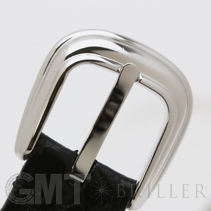 FRANCK MULLER フランク・ミュラー トノーカーべックス 1752QZ REL V-R  アンサンブル シルバー ブラックレザー 5